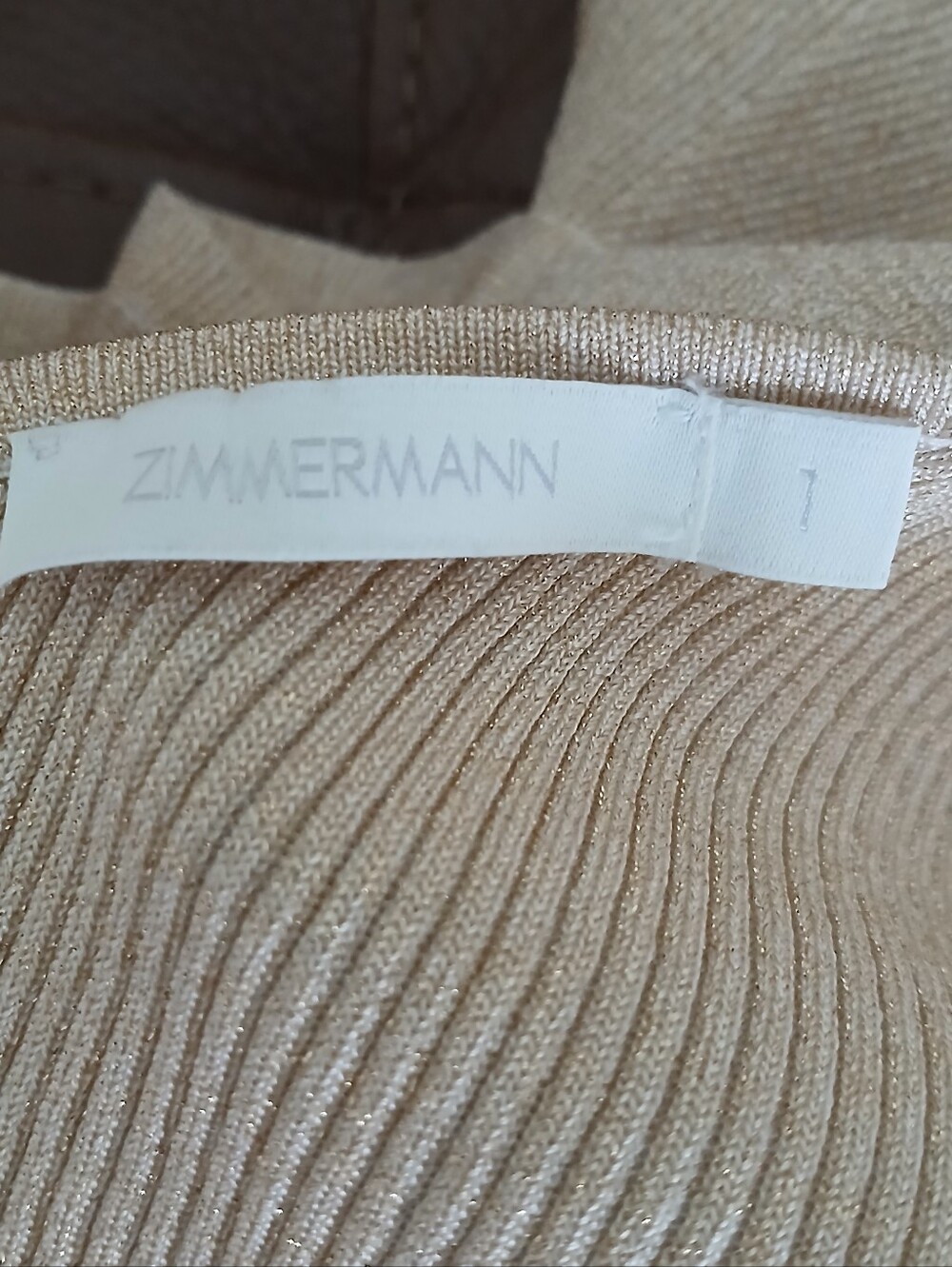 ZIMMERMANN INDRA METALLIC FRILL TOP - Picture 10 of 11